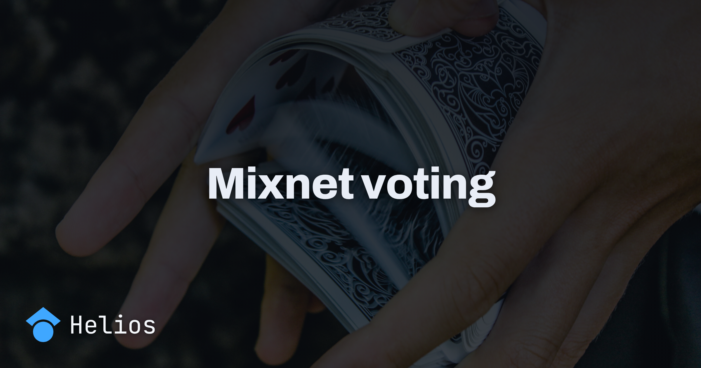 Verifiability of Helios Mixnet