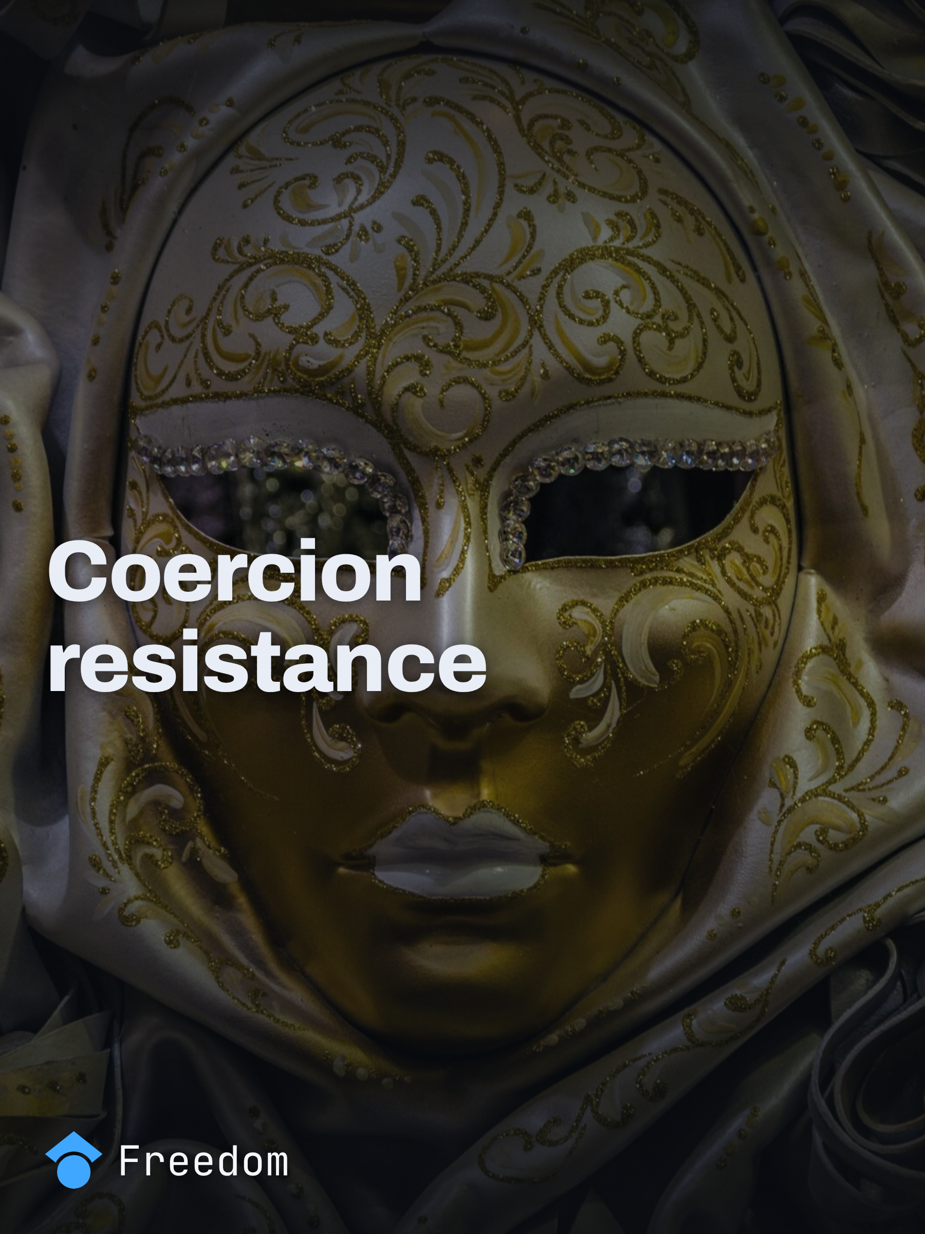Surveying definitions of coercion resistance